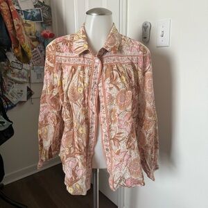 Spell & The Gypsy Paisley Button Down XS